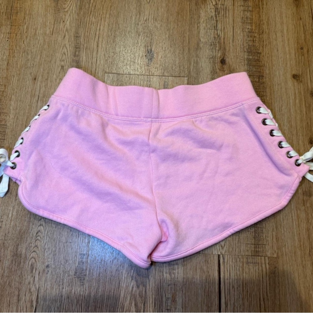 Victoria’s Secret Women's Shorts with Lace-Up Sides - Picture 2 of 6